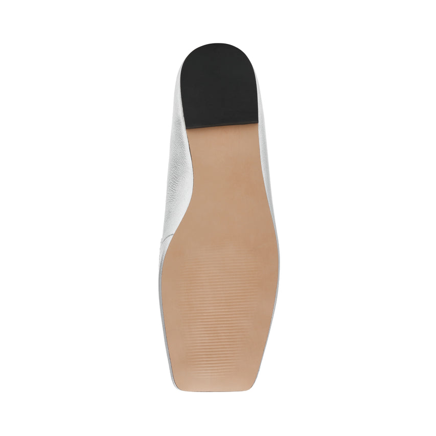 Monarc Flat Shoe SIL CRINKLE