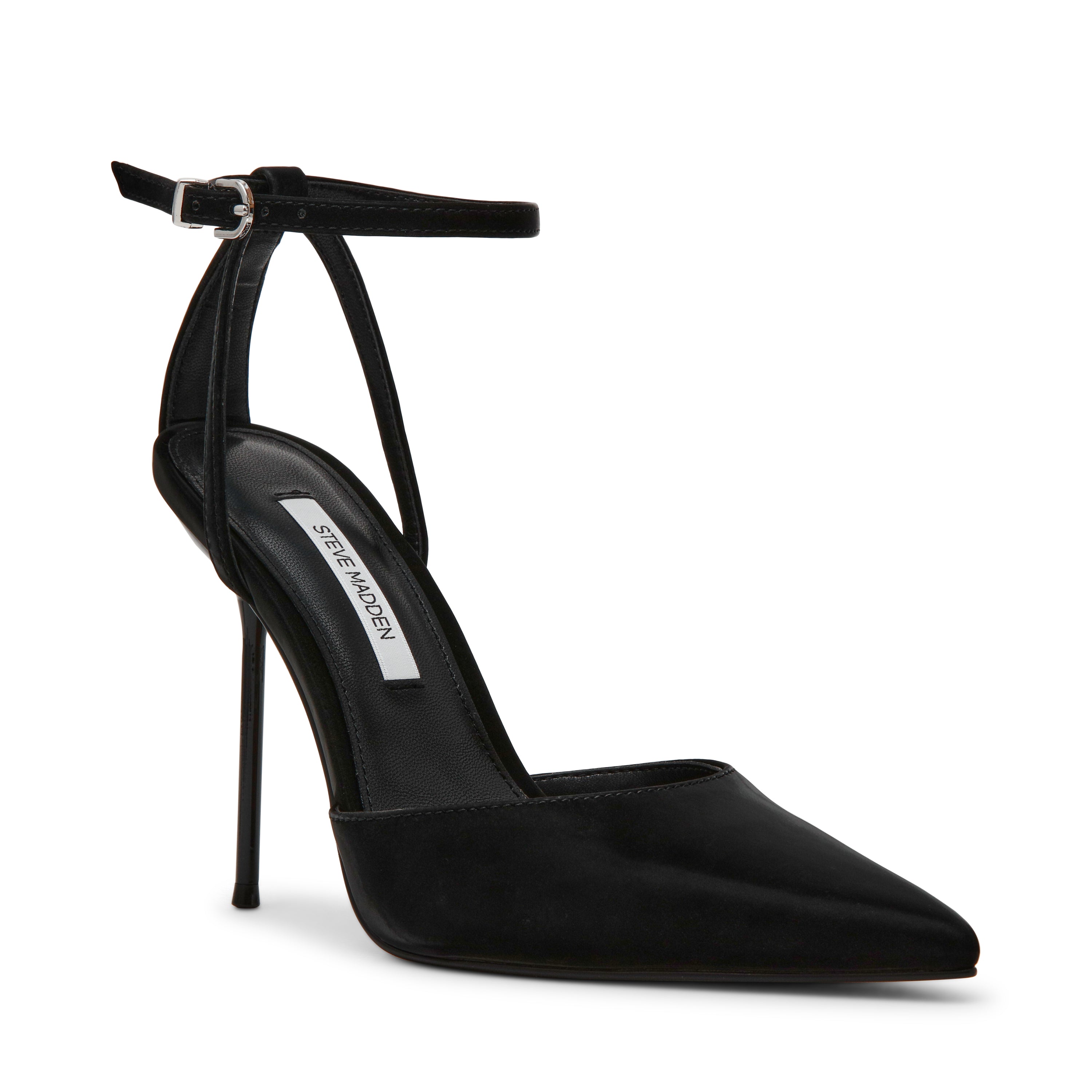 Morrie Sandal BLACK TECHNO SATIN - view 2