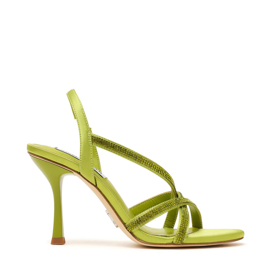 Nexus Sandal GREEN SATIN