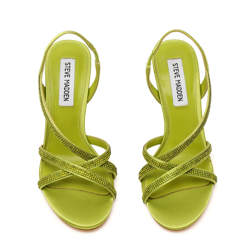Nexus Sandal GREEN SATIN - view 4
