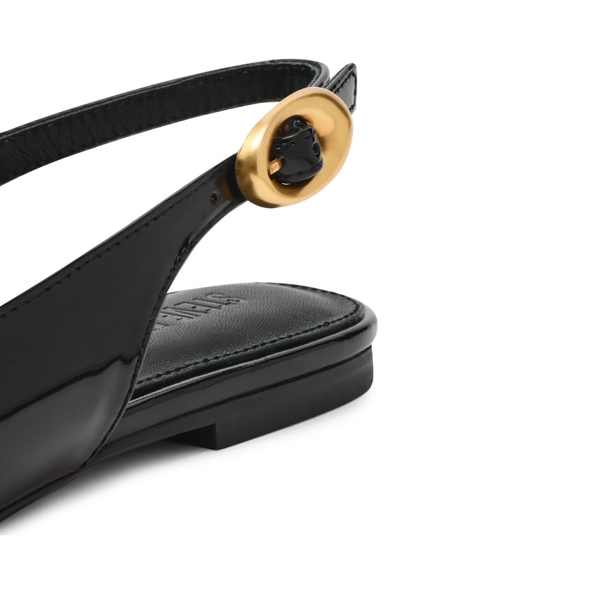 Ottie Flat Shoe BLACK PATENT