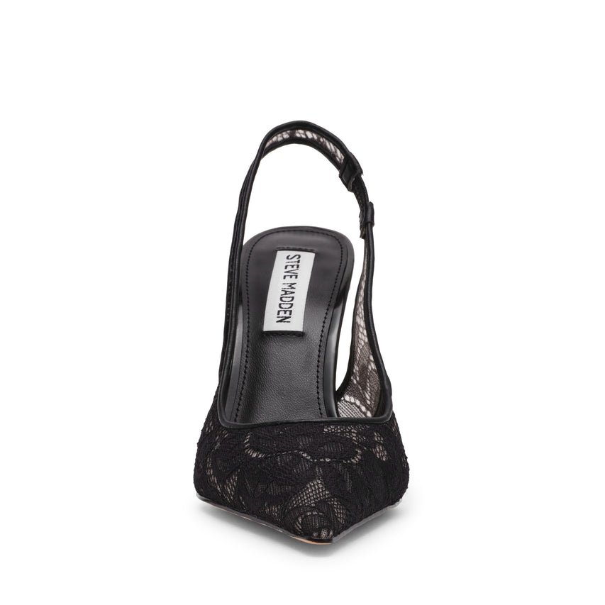 Reyes-Lace Pump BLK LACE