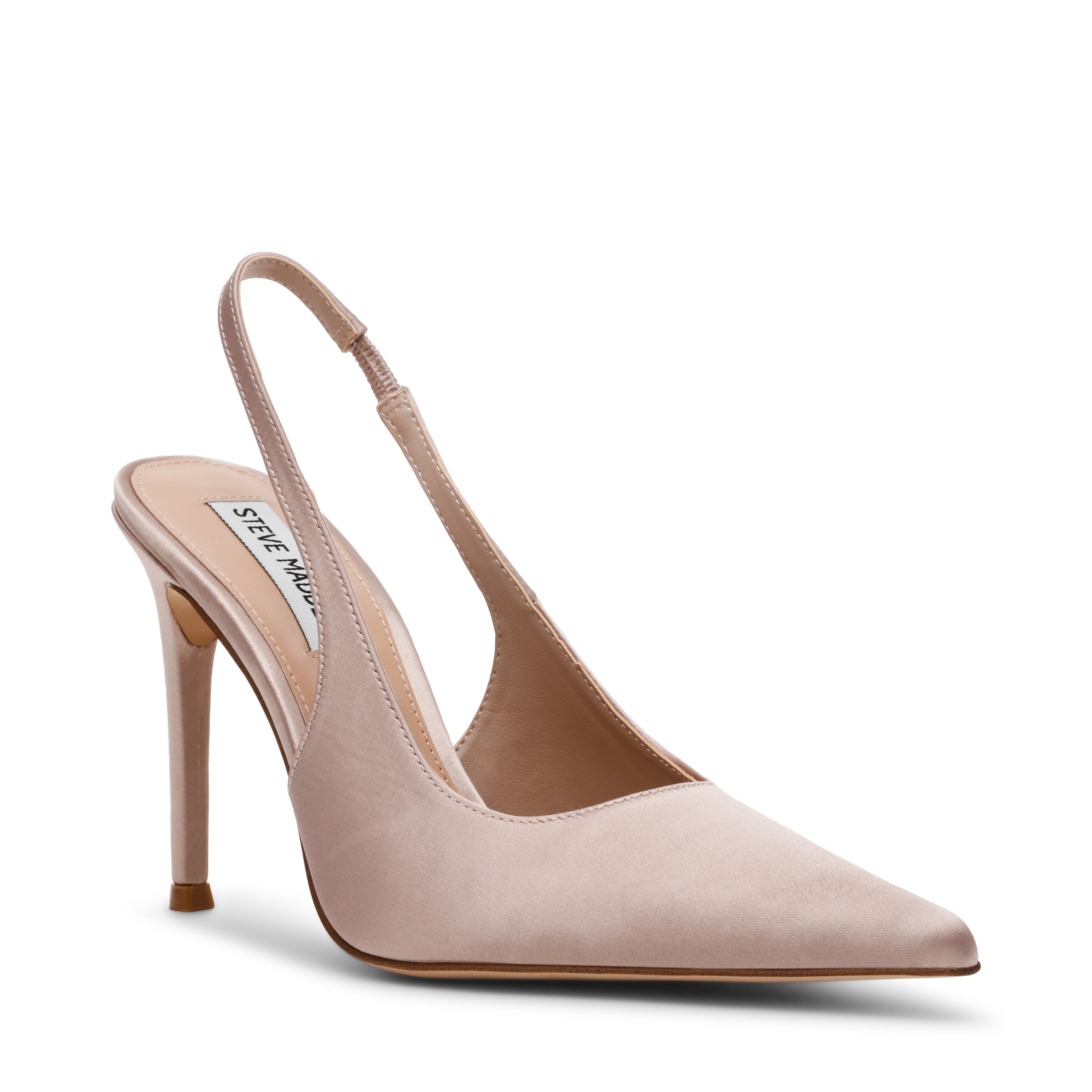 Reyes Flat Shoe TAUPE SATIN