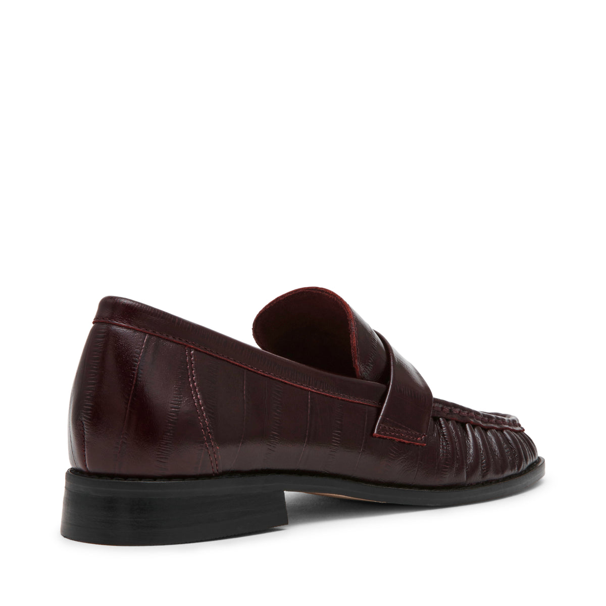 Ronie Flat Shoe BURGUNDY EEL - view 5