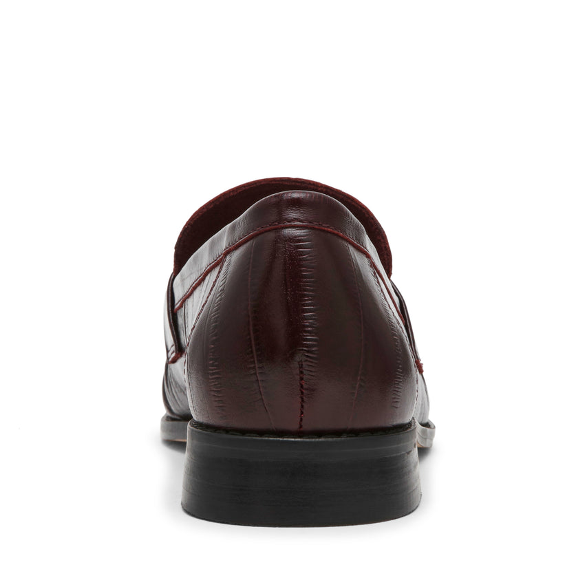 Ronie Flat Shoe BURGUNDY EEL - view 4