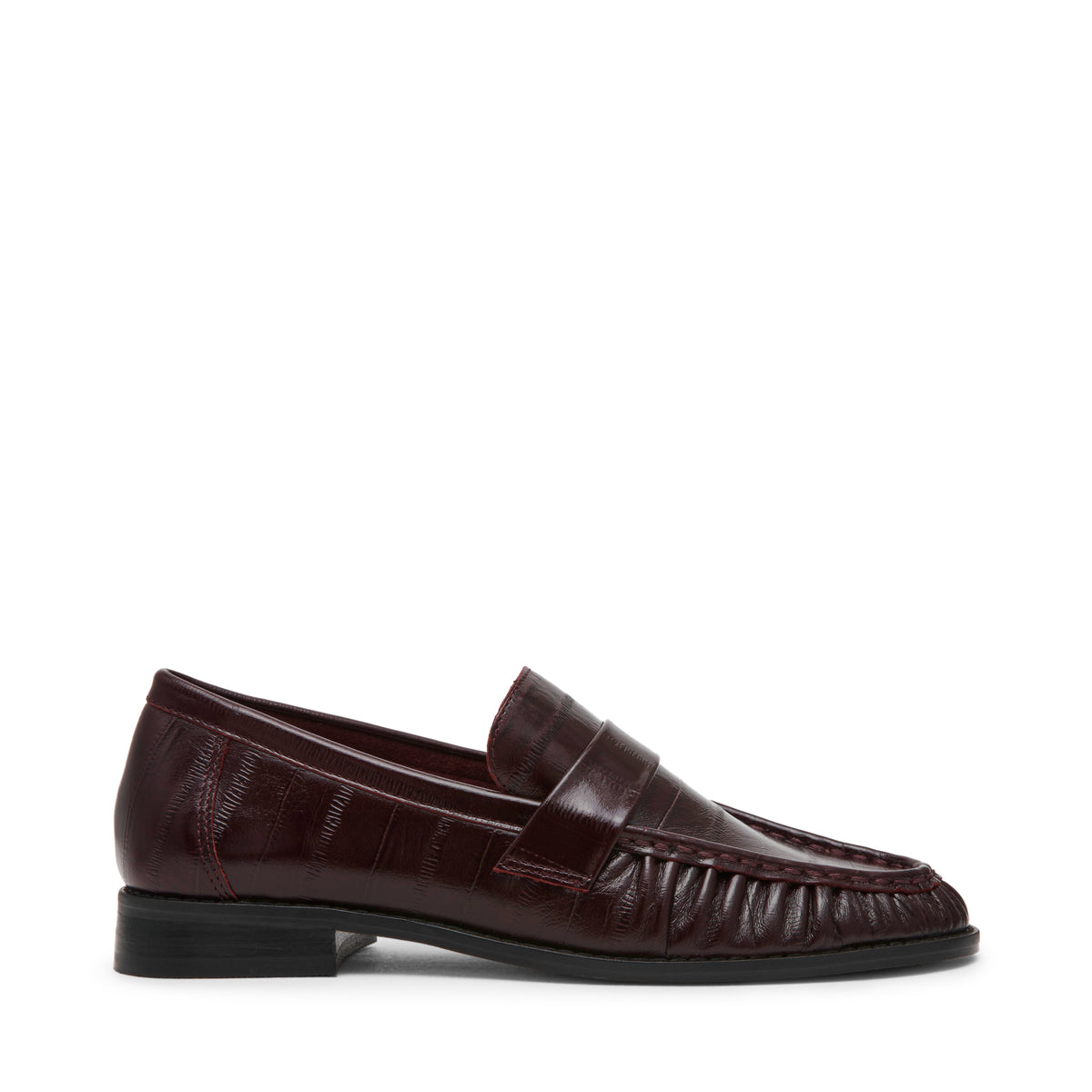 Ronie Flat Shoe BURGUNDY EEL