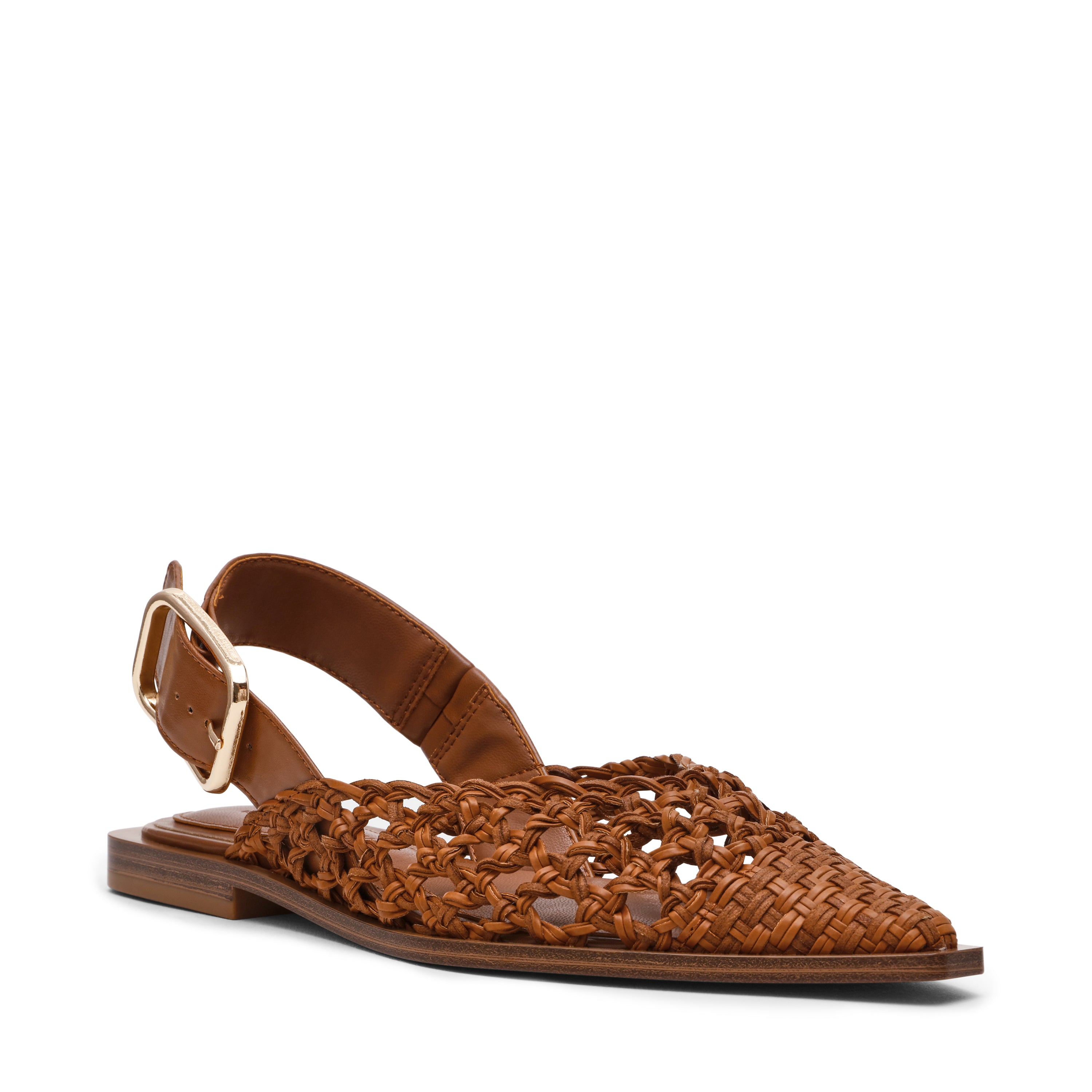 Shay-W Flat Shoe COGNAC - view 2