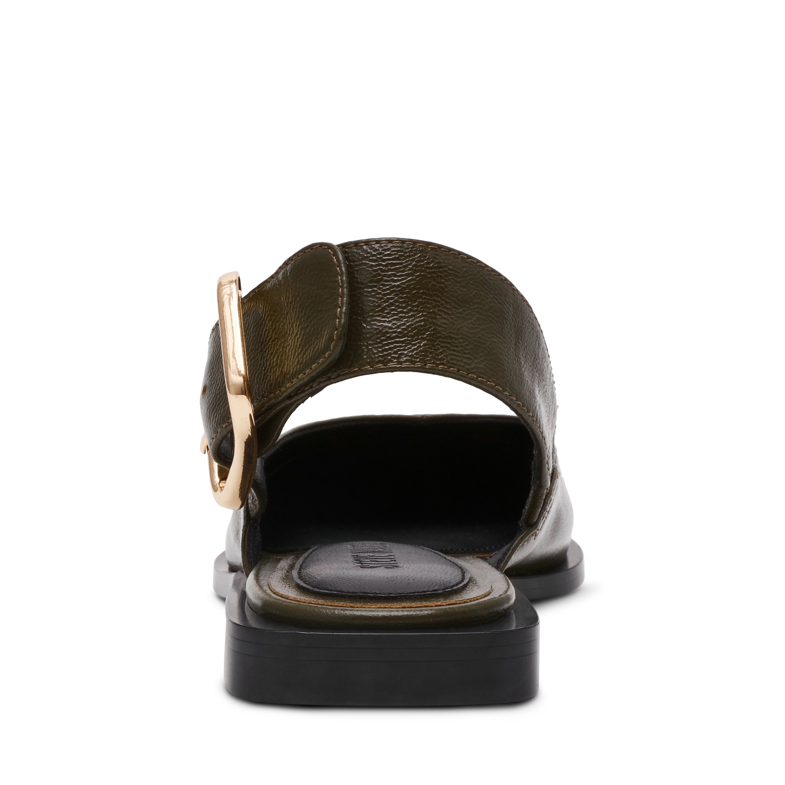 Shay Flat Shoe OLIVE LEATHER