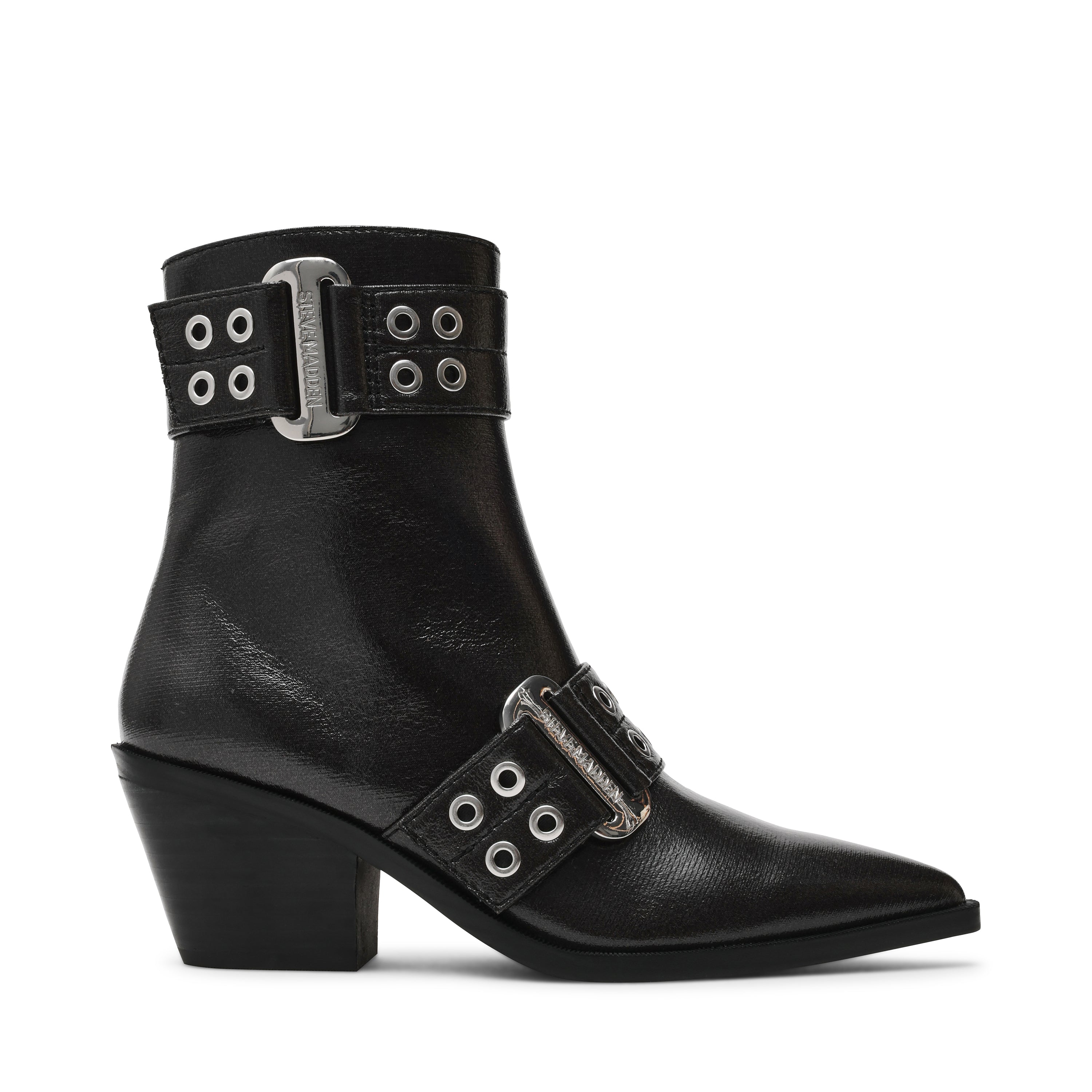 Splurge Bootie BLK CRINKLE