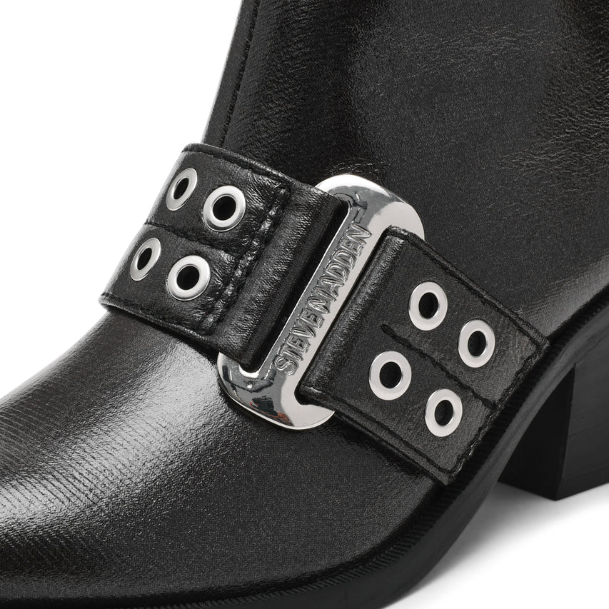 Splurge Bootie BLK CRINKLE